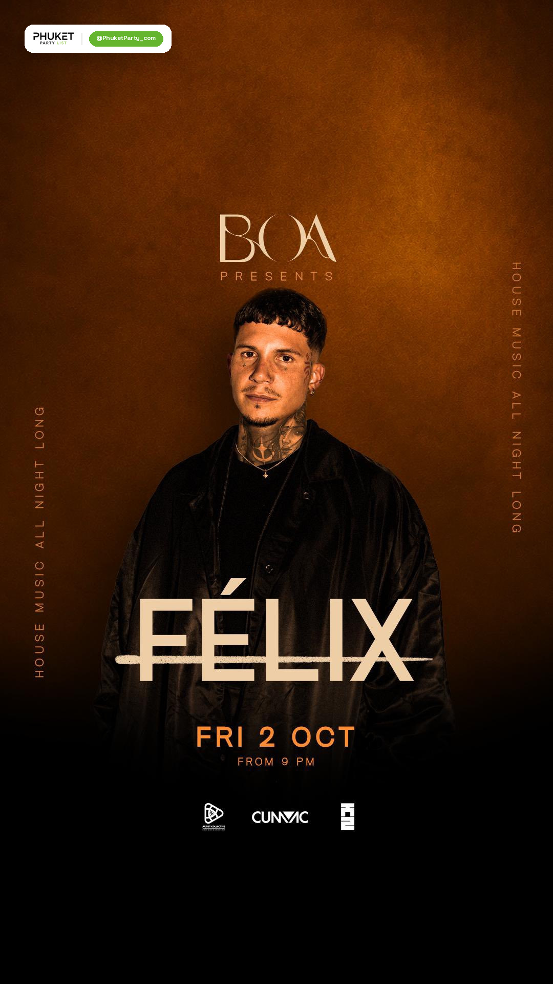 BOA presents FÉLIX