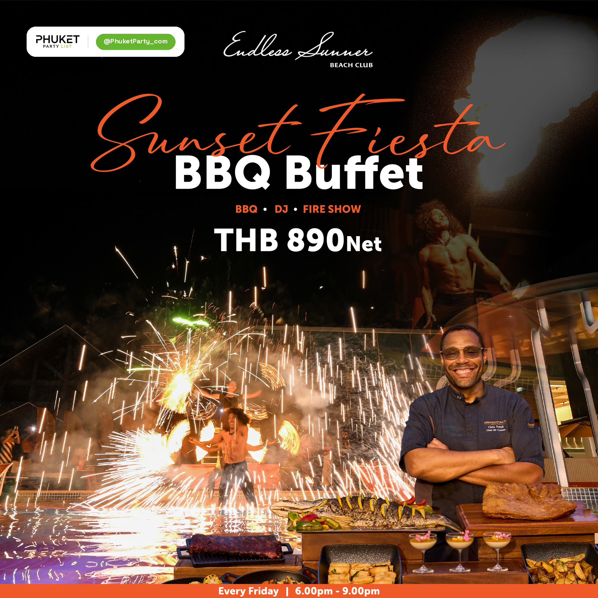 Sunset Fiesta BBQ Buffet