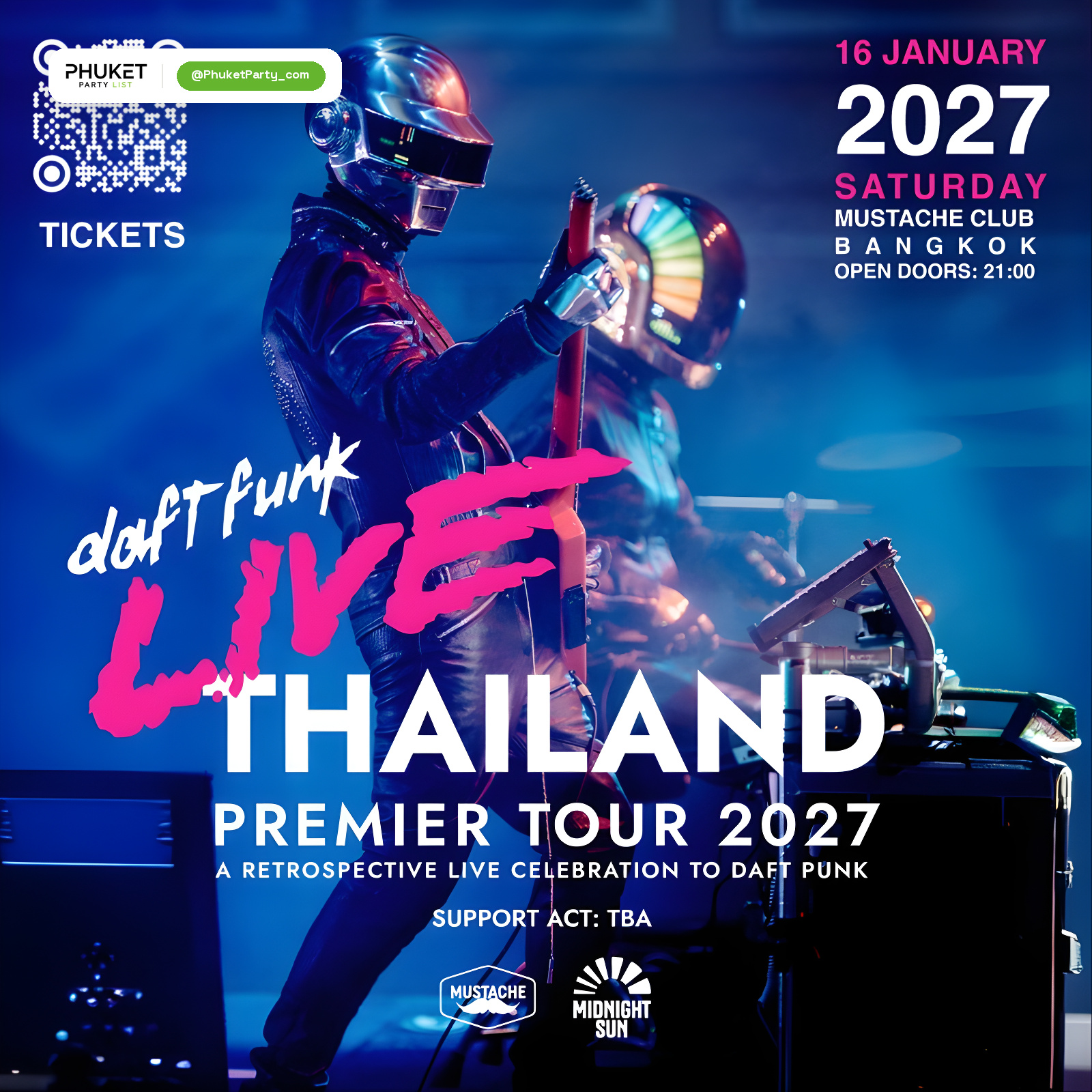 Daft Funk Live - Thailand Premier Tour 2027