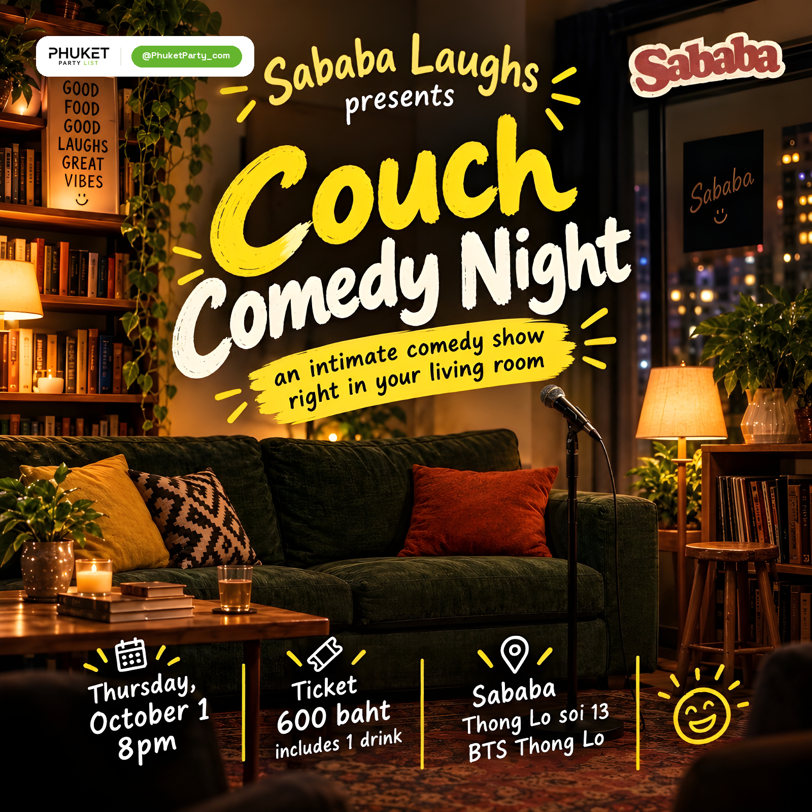 Couch Comedy Night