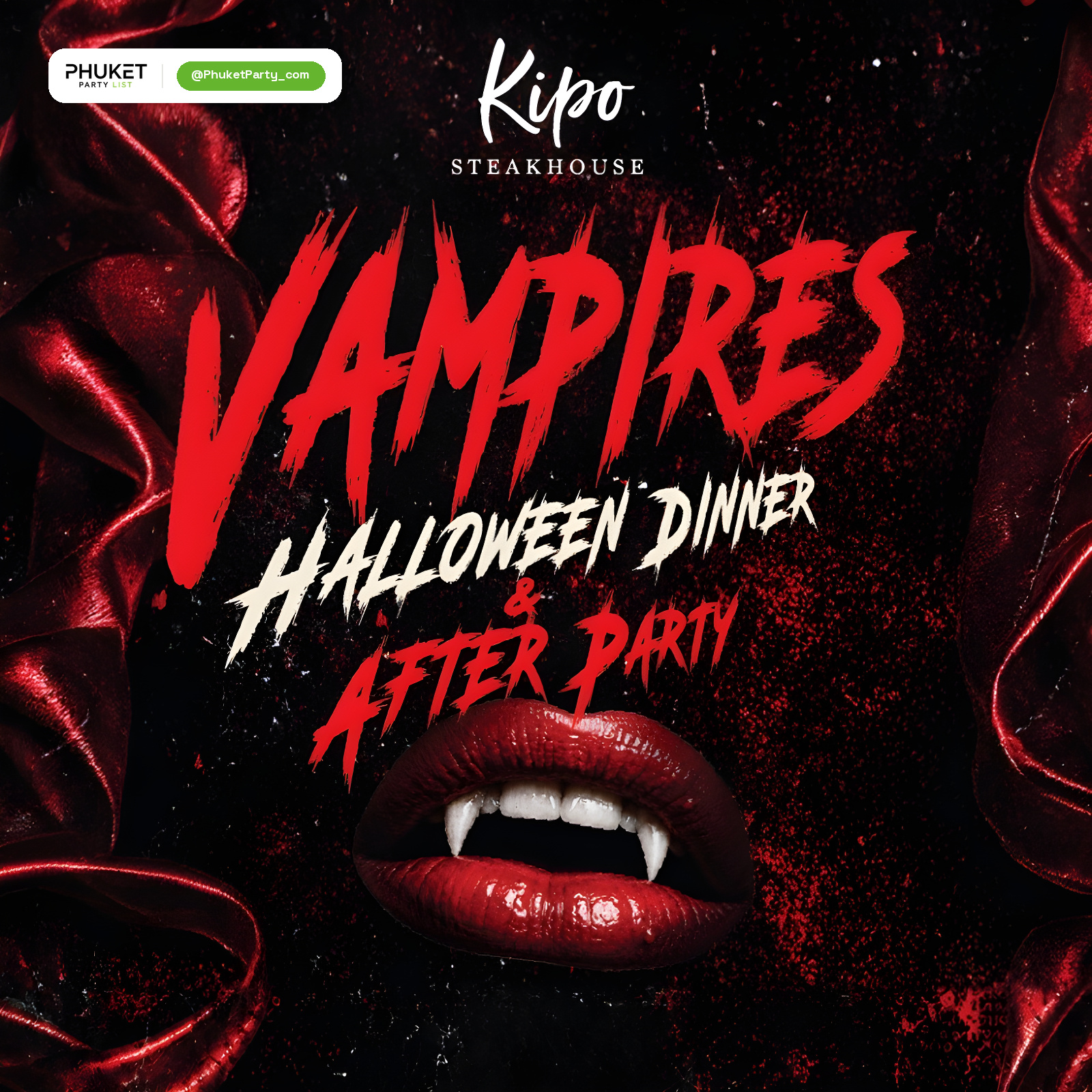 VAMPIRES - Halloween Dinner & After Party
